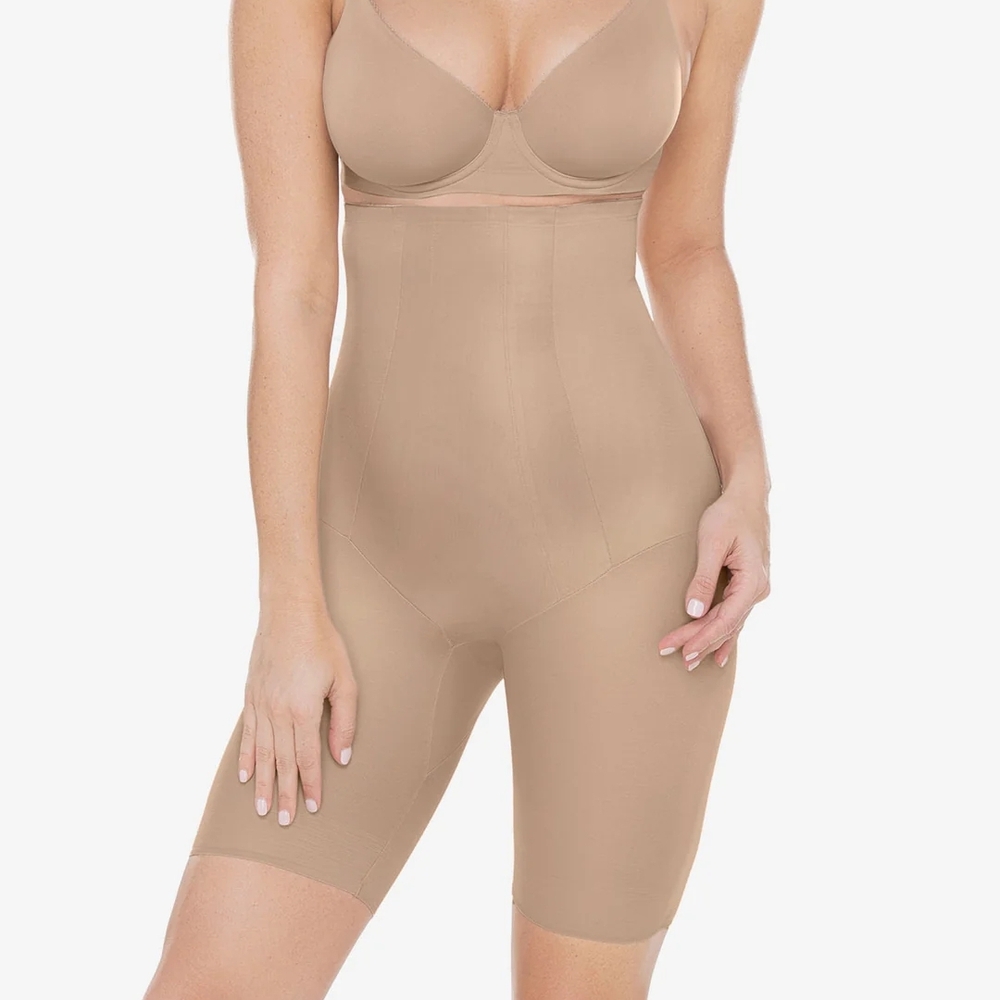 Miraclesuit NUDE Tan High-Waisted Shapewear Size 3X